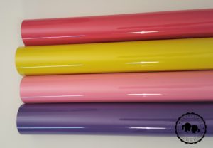 Flexfolie: Dunkel Pink, Gelb, Rosa, Violett Flexfolie: Dunkel Pink, Gelb, Rosa, Violett