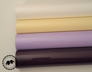 Flexfolien: Weiß, Beige, Violett, Aubergine Flexfolien: Weiß, Beige, Violett, Aubergine